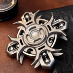 Oracle Tuning Fork Fidget Spinner – Stainless Steel & Titanium EDC